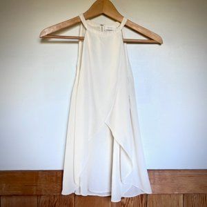 ALC Flowy Ivory Silk Cami Size M